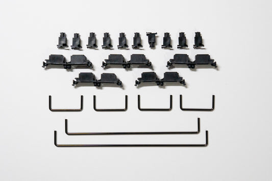 Cherry Clip-in + C3 Wire Stabilizers